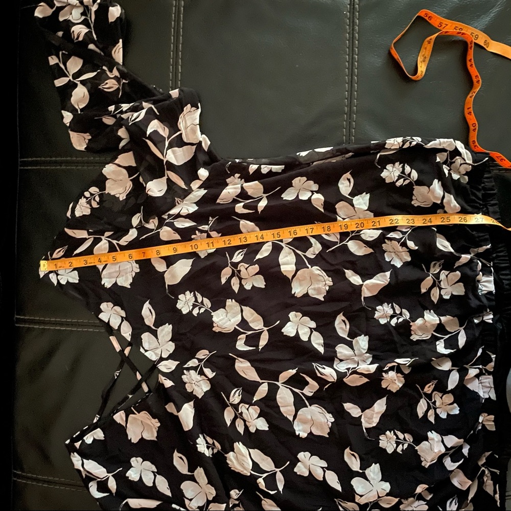 Torrid Floral Double layered Chiffon blouse - Picture 10 of 12